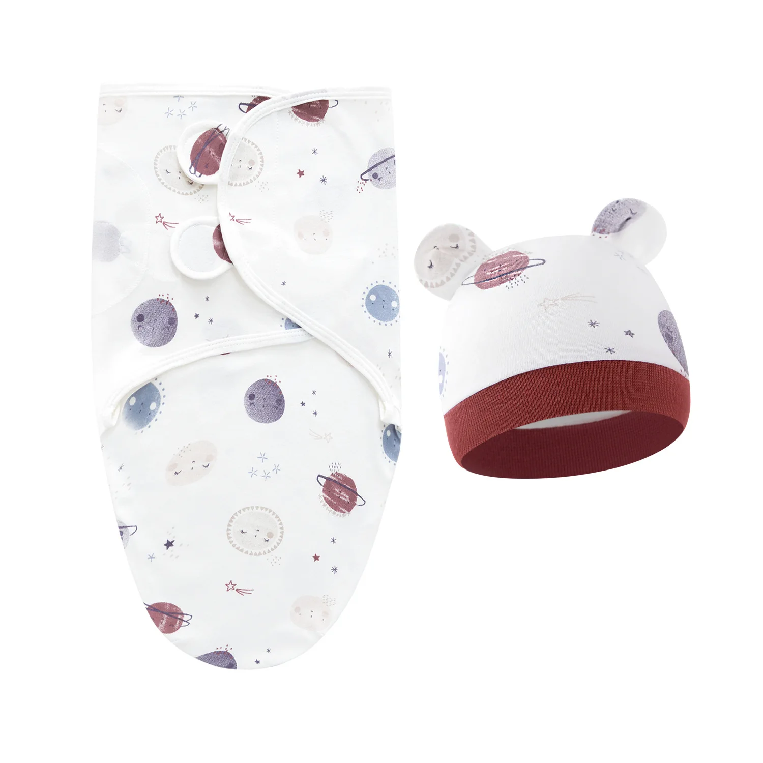 Baby Swaddle Wrap Weiche Kokon Baby Decken Neugeborene Wickelpackung warme Baumwollbaby Bettwäsche Decke