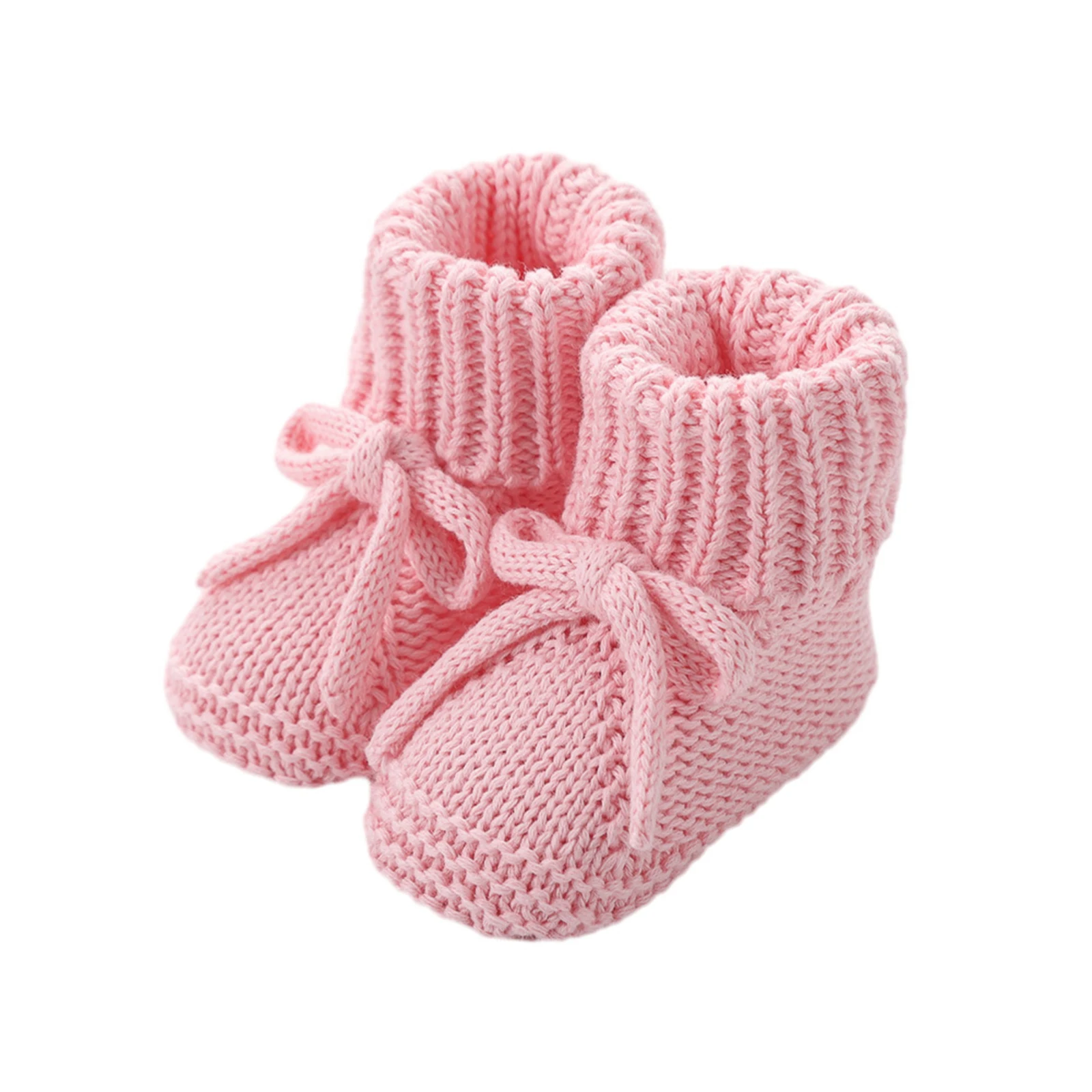 0-12months Newborn Boys Girls Knitted Shoes Soft Sole First Walking Socks Comfortable Indoor Booties for Baby boys girls
