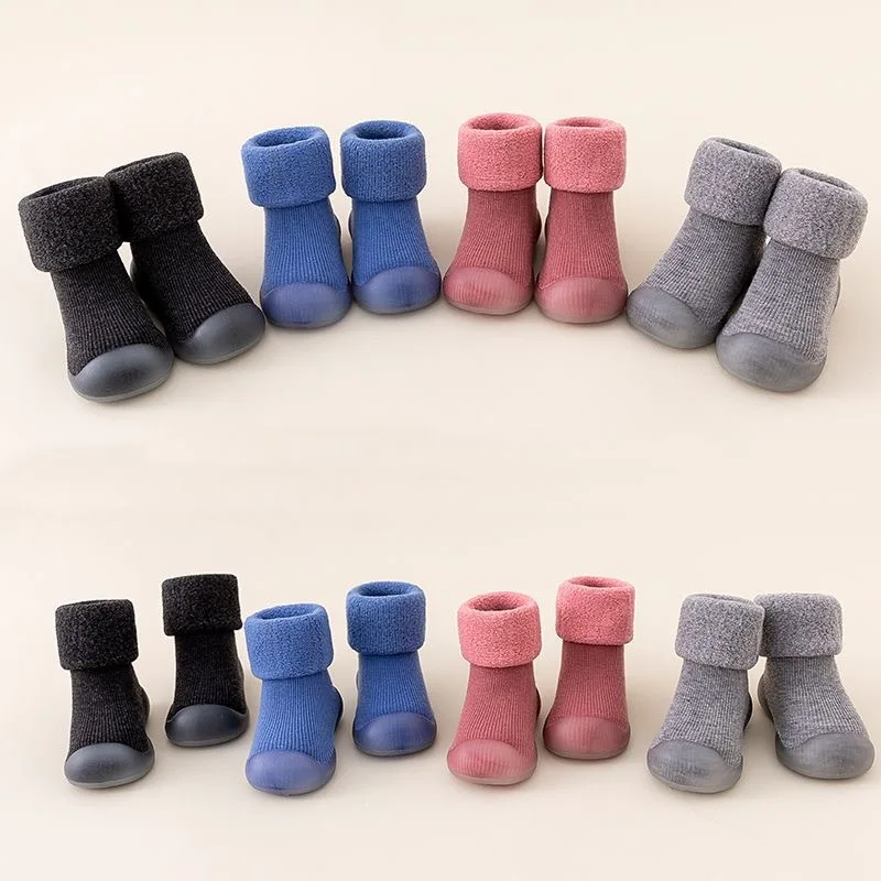 0 to 4 Years Warm Newborn Baby Girl Boy Shoes Toddler Walking Shoes Children Winter First Walkers For Infant New Born Prewalker